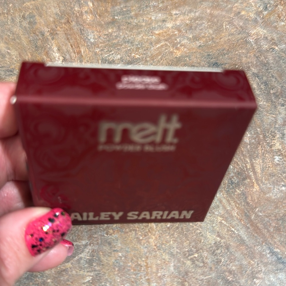 New Melt cosmetics Bailey Sarian blush please color